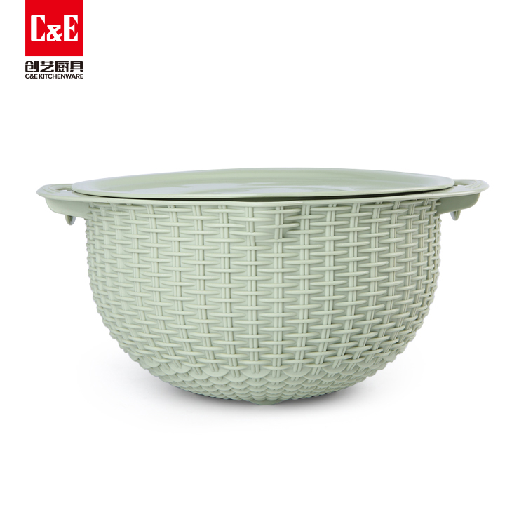 C&E創(chuàng)藝廚具雙層瀝水籃