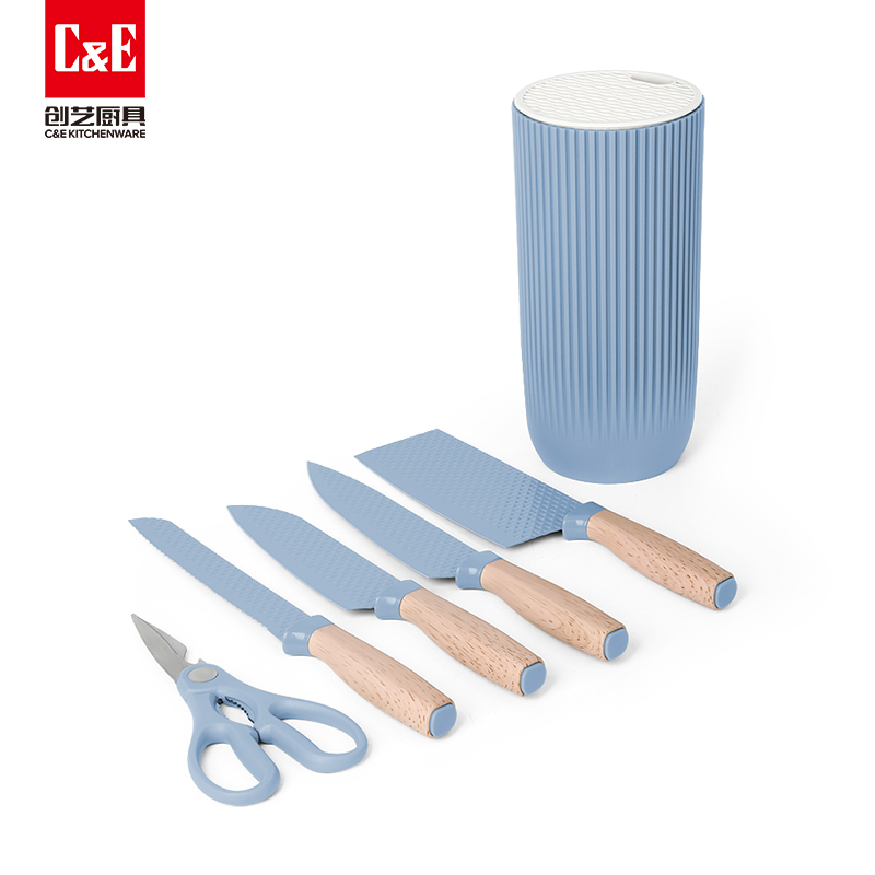 C&E創(chuàng)藝廚具 圓筒刀具六件套